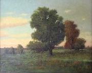 Charles S. Dorion summers day landscape France oil painting artist